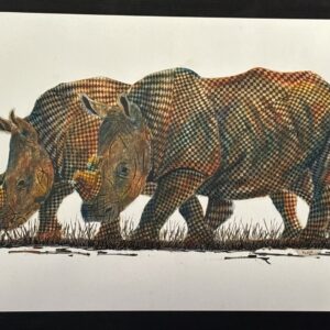 Rhinoceros Pair