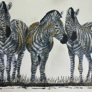 Three Zebras