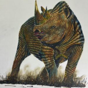 Rhinoceros — Standing Profile
