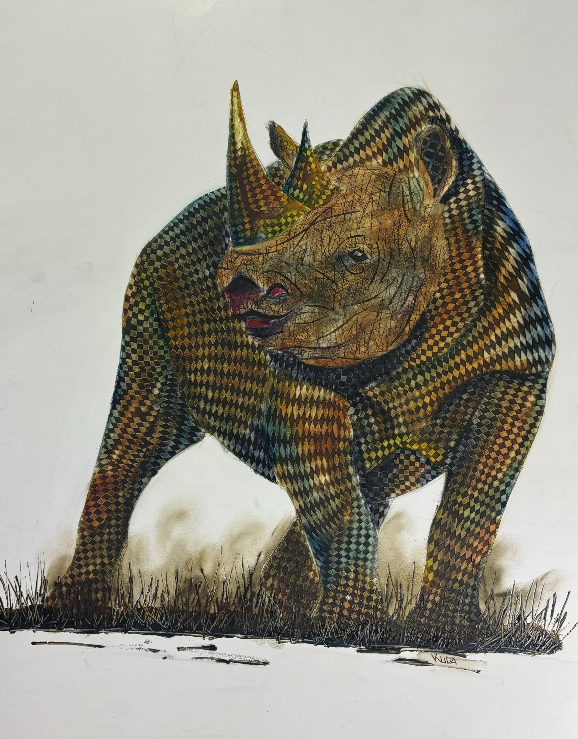Rhinoceros — Standing Profile